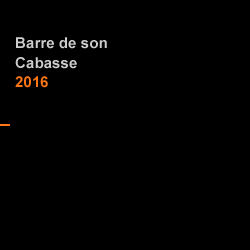 Barre de son  - Conception et design eurodesign.paris pour Cabasse en 2016