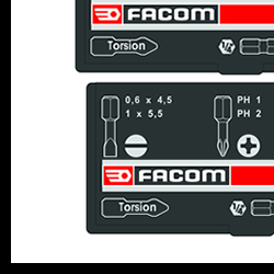 Packaging pour Embouts de Vissage - Design eurodesign.paris pour Facom en 1992 - euro design