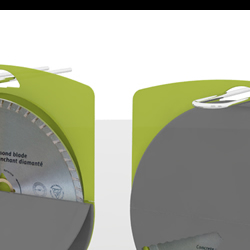 Packaging réutilisable pour lames de scie - Design eurodesign.paris pour Wanli en 2008 - euro design