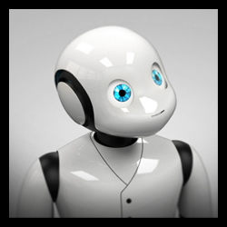 Robot d'accueil pour banques - Conception et design eurodesign.paris pour Best en 2016 - euro design