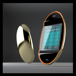 Téléphone portable - Conception et design eurodesign.paris pour Smarcell en 2008 - euro design